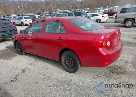 2010 Toyota Corolla Le из США, поврежденный, VIN 2T1BU4EE1AC321027